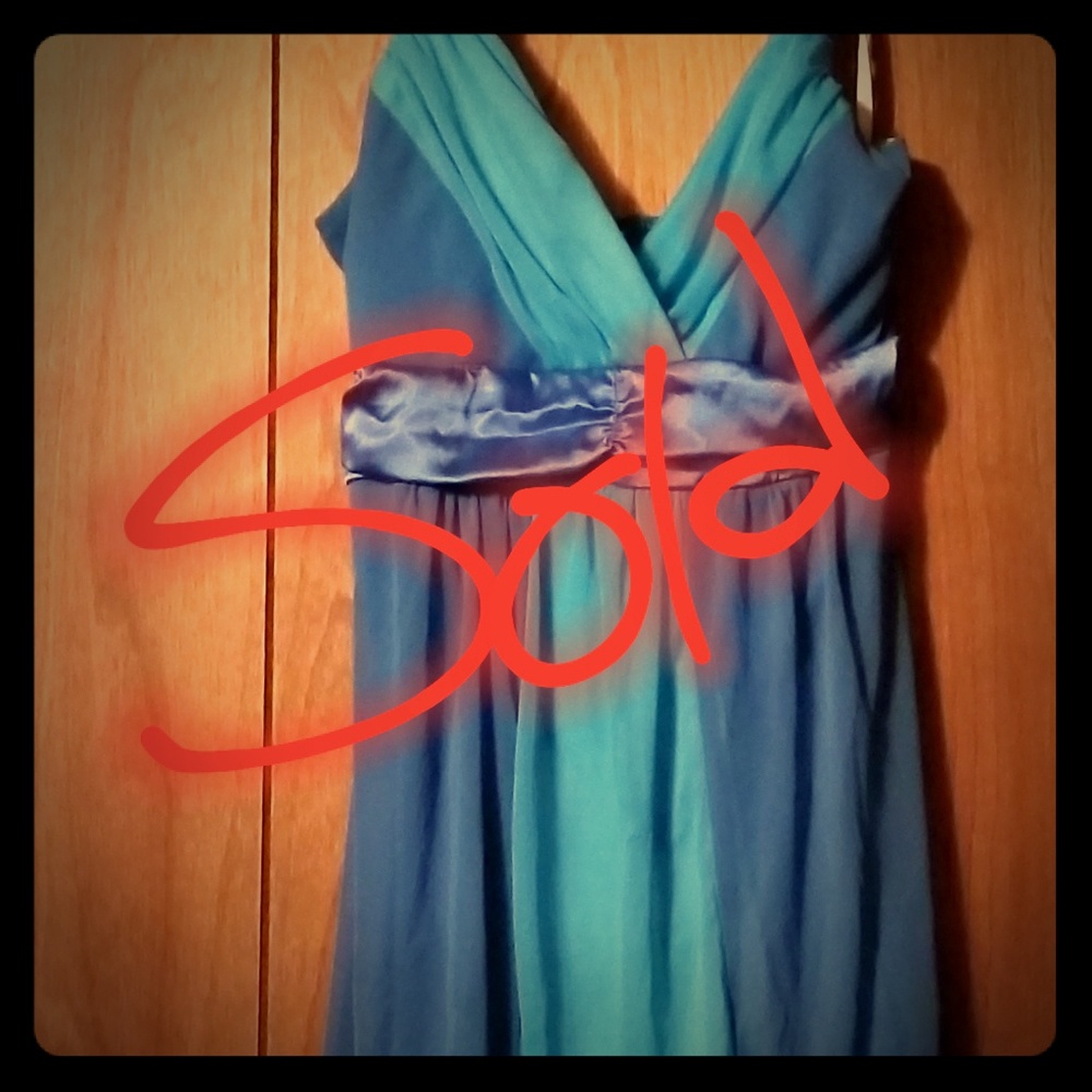 Taboo blue dress